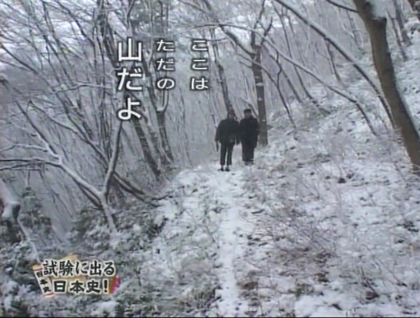 ここはただの山だよ